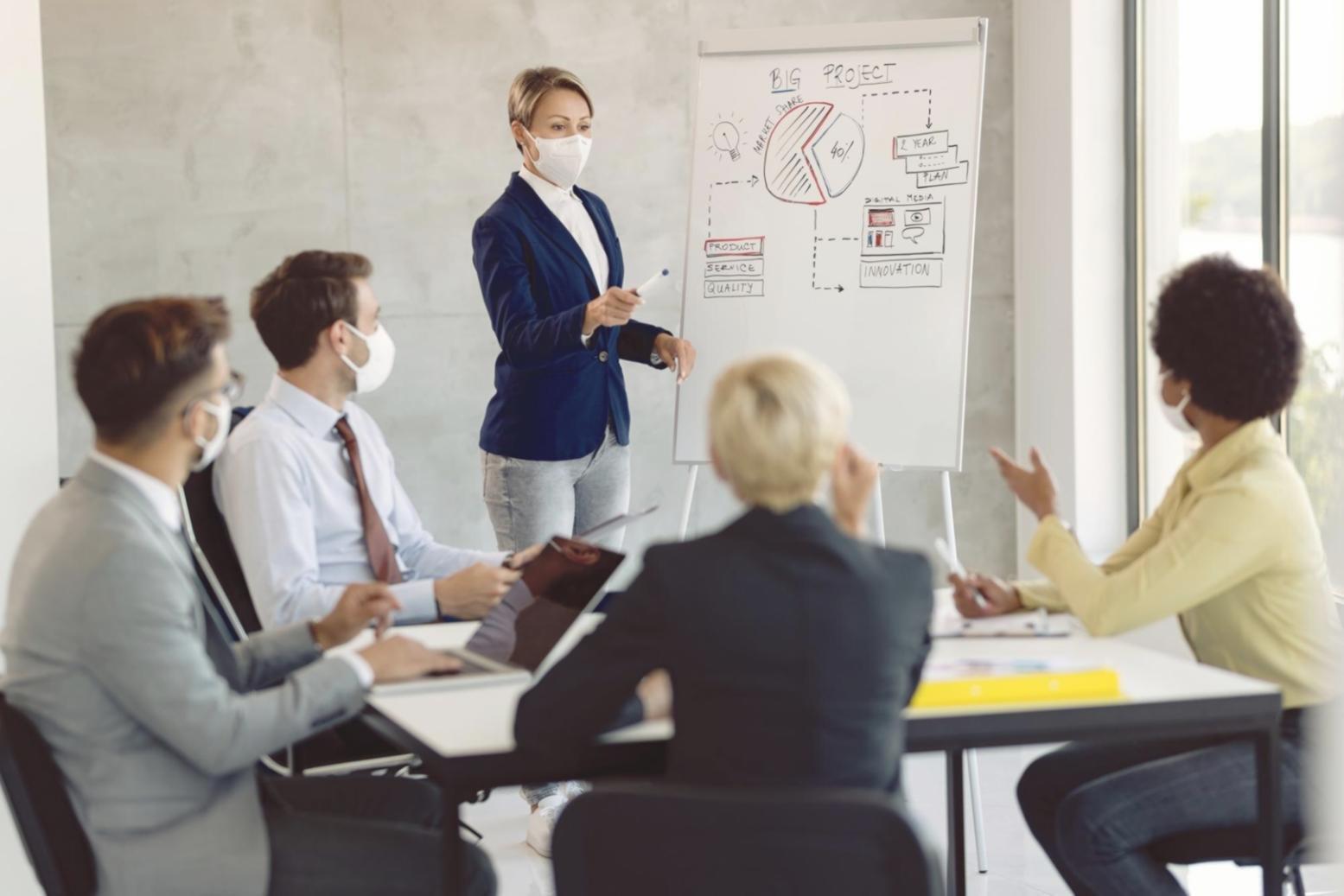 Session de formation en groupe